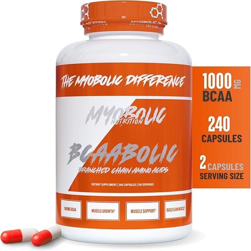 Myobolic Nutrition BCAAbolic - 240 Capsules