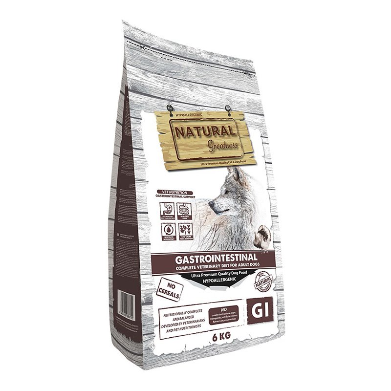 Natural Greatness Vet Diet Gastrointestinal Adult Dog 2 Kg
