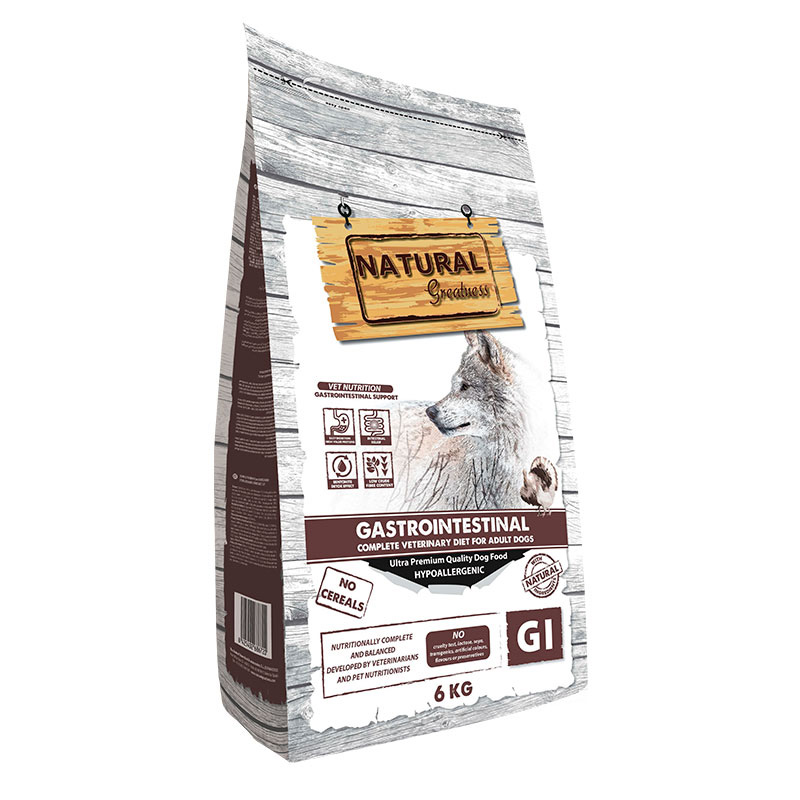 Natural Greatness Vet Diet Gastrointestinal Adult Dog 6 Kg