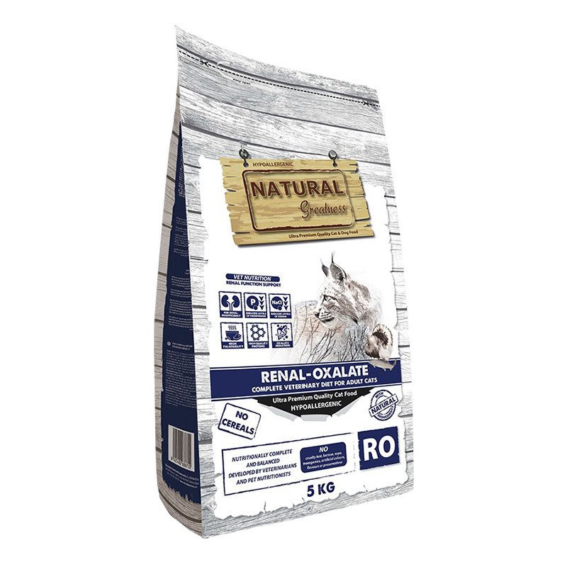 Natural Greatness Vet Diet Renal-Oxalate Adult Cat 5 Kg