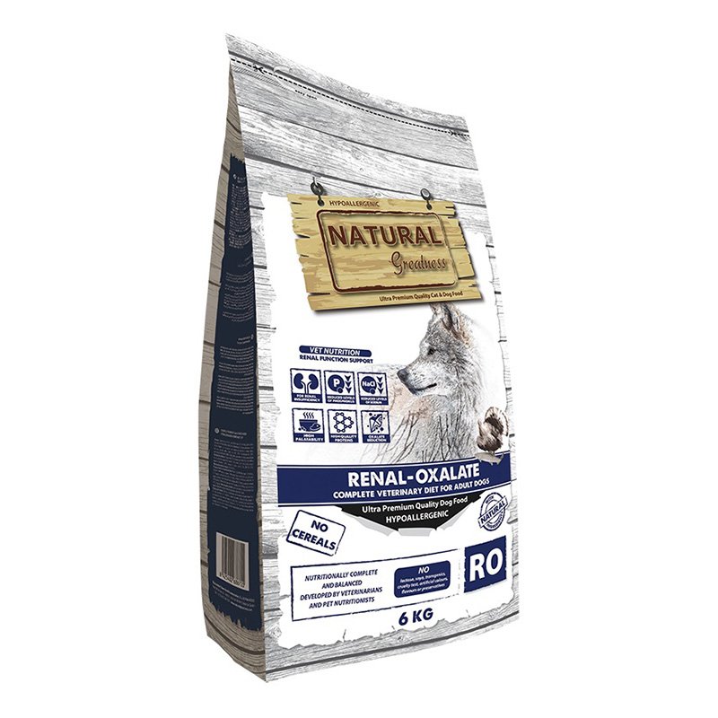 Natural Greatness Vet Diet Renal-Oxalate Adult Dog 6 Kg