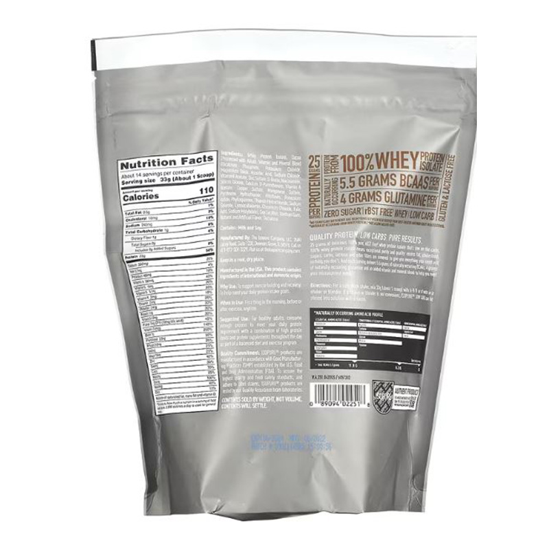 Natures Best ISOPure Low Carb Protein 1 lb - Dutch Chocolate Best Price in Dubai