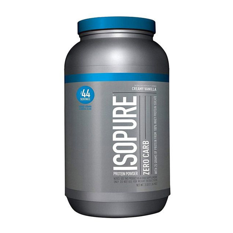 Natures Best ISOPure Zero Carb Protein 3 lb - Creamy Vanilla