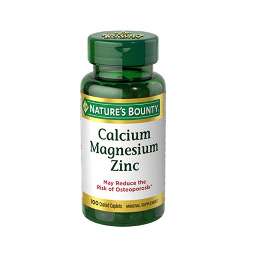 Natures Bounty Calcium Magnesium Zinc (100 Tabs)