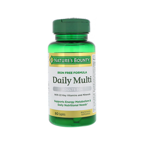 Natures Bounty Daily Multivitamin Senior (80 Tabs)