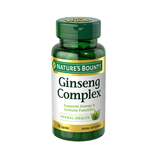 Natures Bounty Ginseng Complex (75 Tabs)