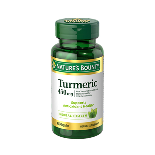 Natures Bounty Turmeric 450mg (60 Tabs)