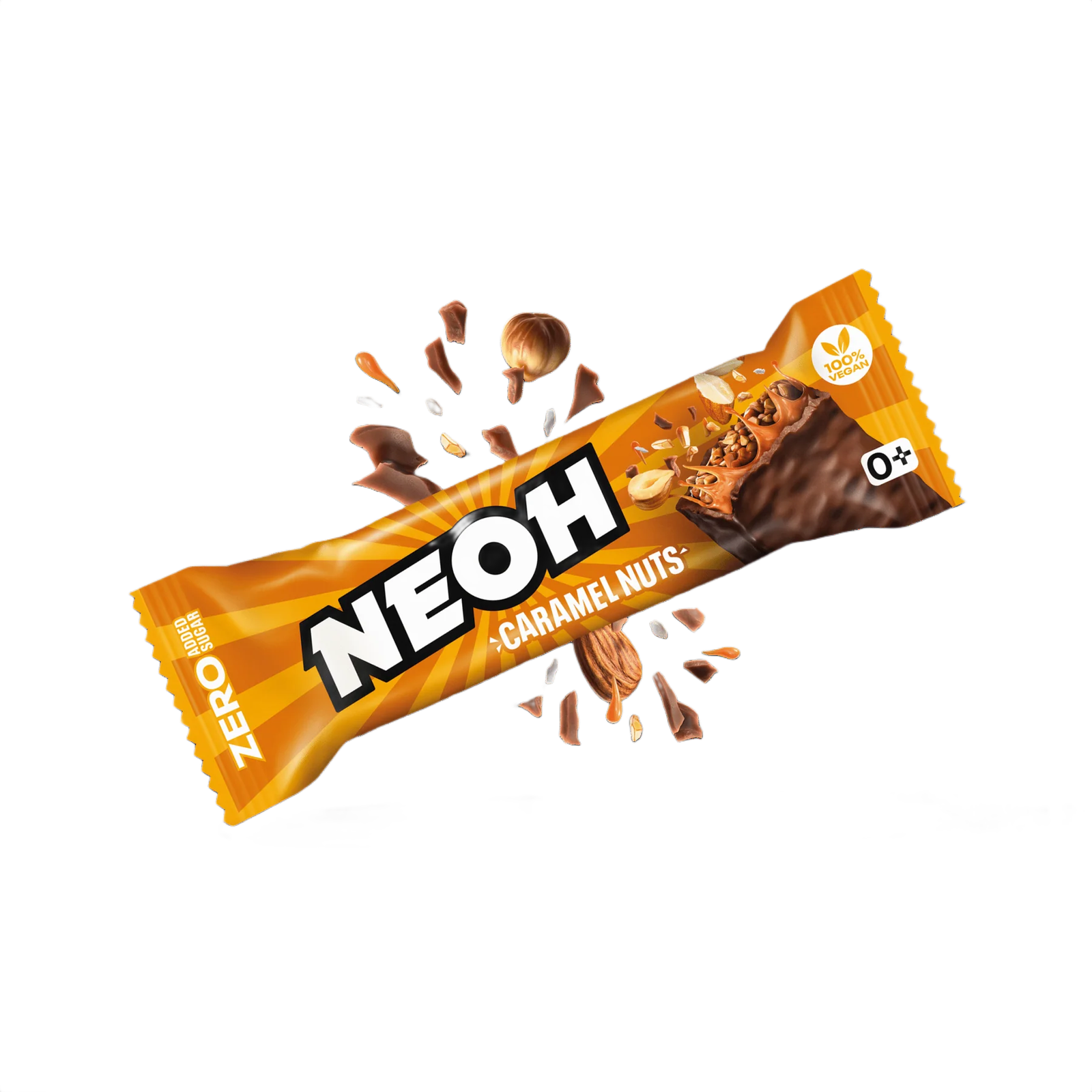 Neoh Bar 30 G  Protein Bar 12 Pcs in Box - Caramel Nuts