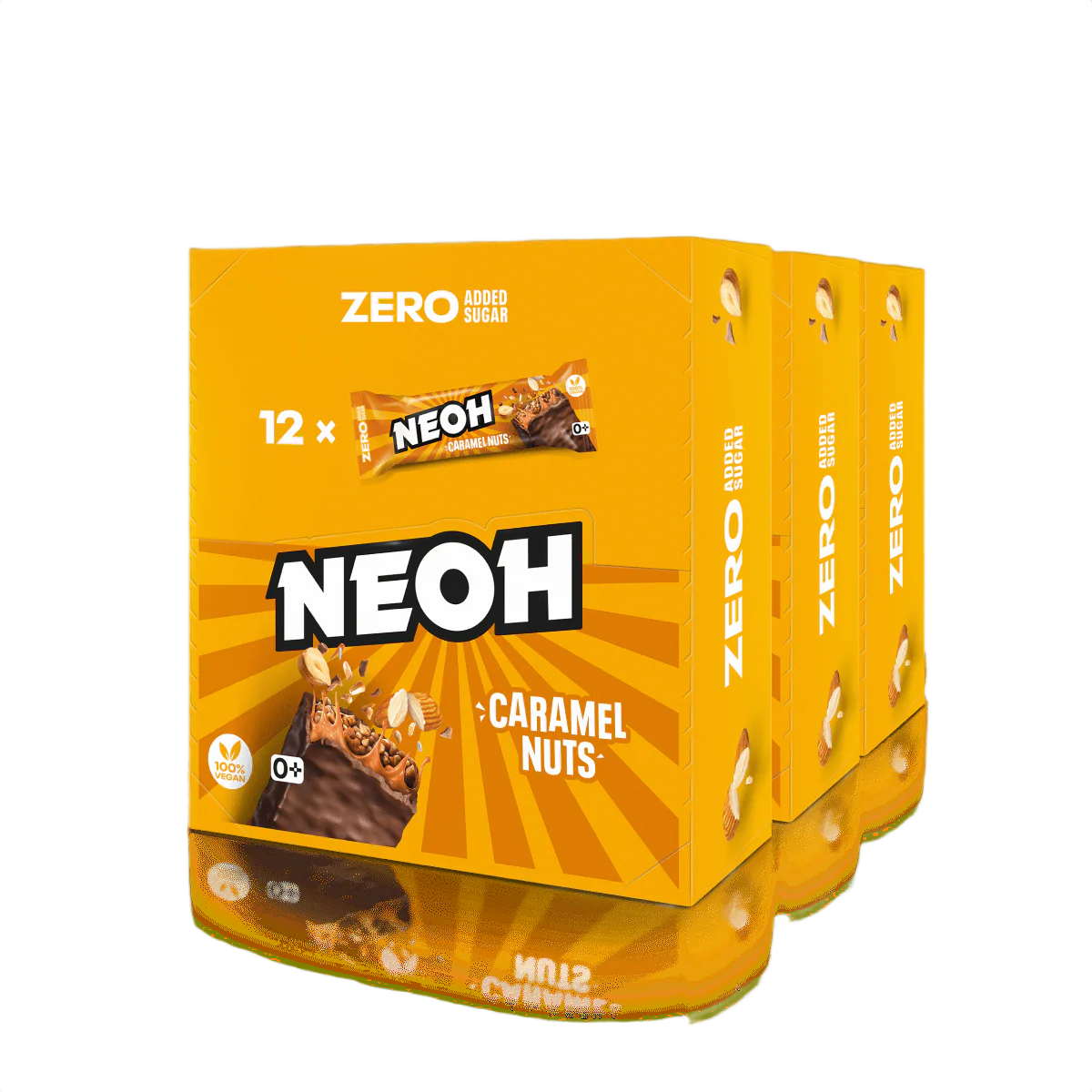 Neoh Bar 30 G 12 Pcs in Box - Caramel Nuts Best Price in Dubai