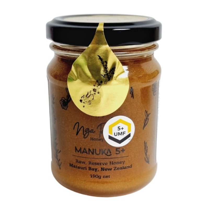 NGA PI Manuka UMF 5+ Honey 190 G Bottle