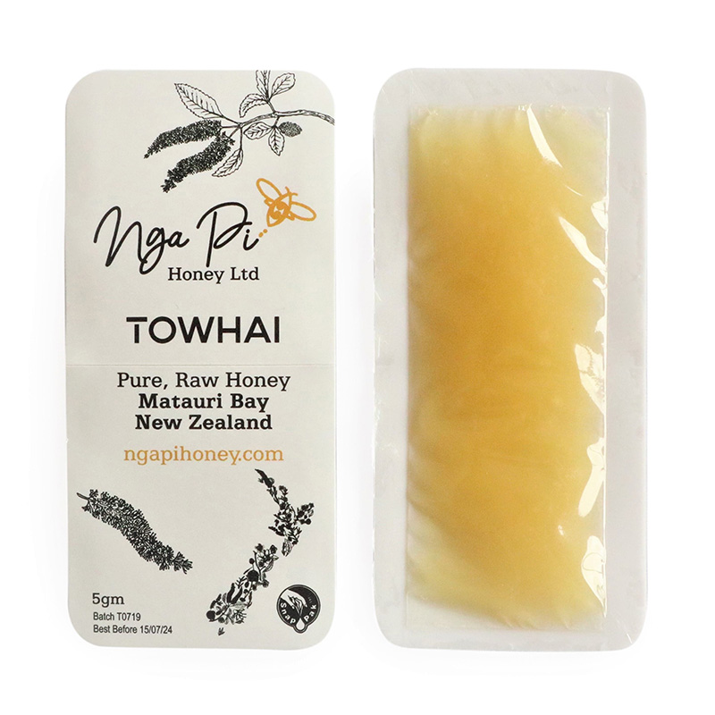 NGA PI Towhai Honey 5g Sachets x 25 Sachets Total 125g