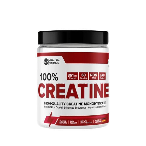 NP Nutrition Premium 100% Creatine Monohydrate 250 G