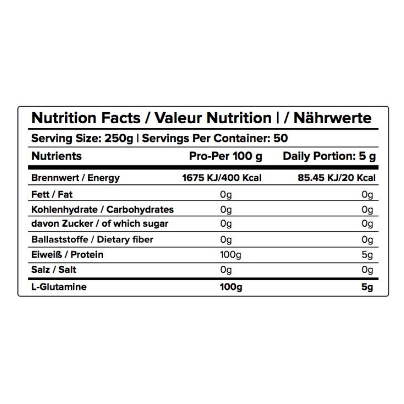 NP Nutrition Premium 100% Glutamin 250 G Best Price in Dubai