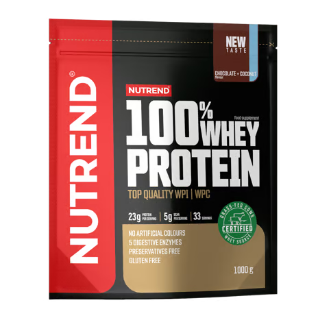 Nutrend 100% Whey Protein 1000 G - Chocolate N Coconut