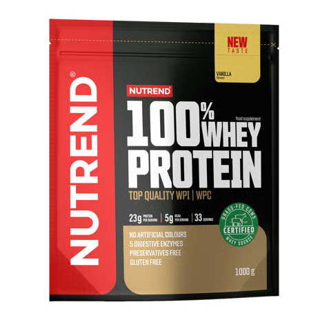 Nutrend 100% Whey Protein 1000 G - Vanilla