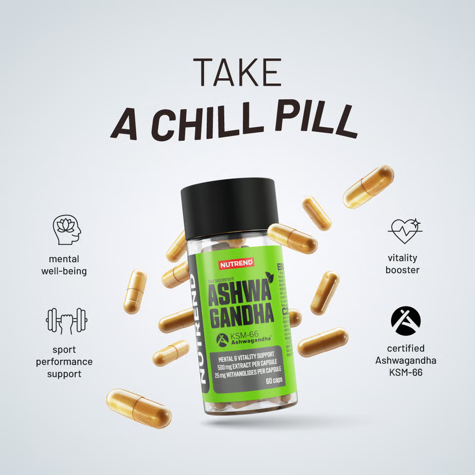 Nutrend Ashwagandha 60 Caps Best Price in Al Ain