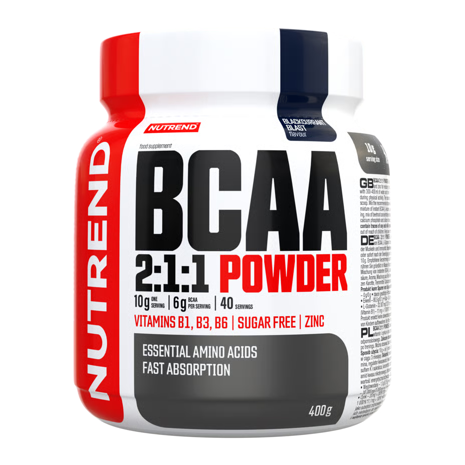 Nutrend BCAA 2:1:1 Powder 400 G - Blackcurrant Blast
