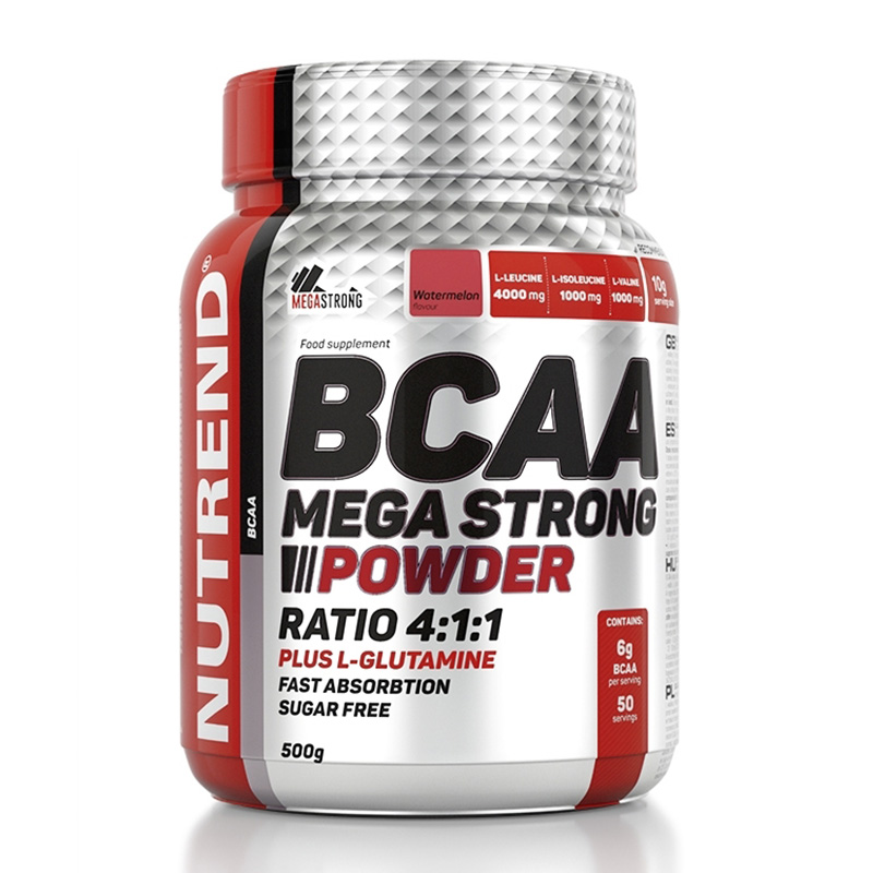 Nutrend BCAA Mega Strong Powder 500 G Best Price in AbuDhabi