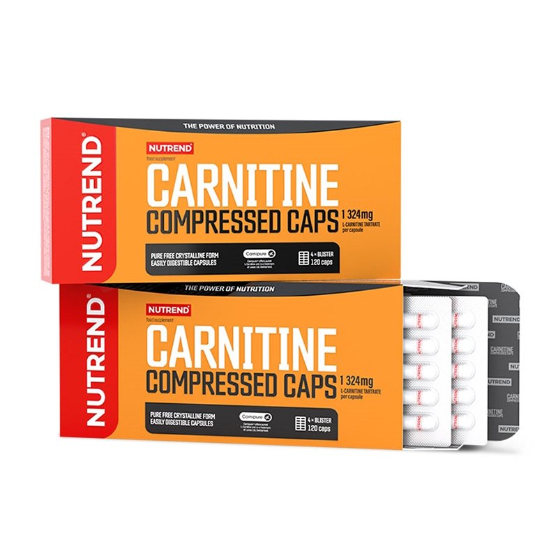 Nutrend Carnitine Compressed Caps 120Caps