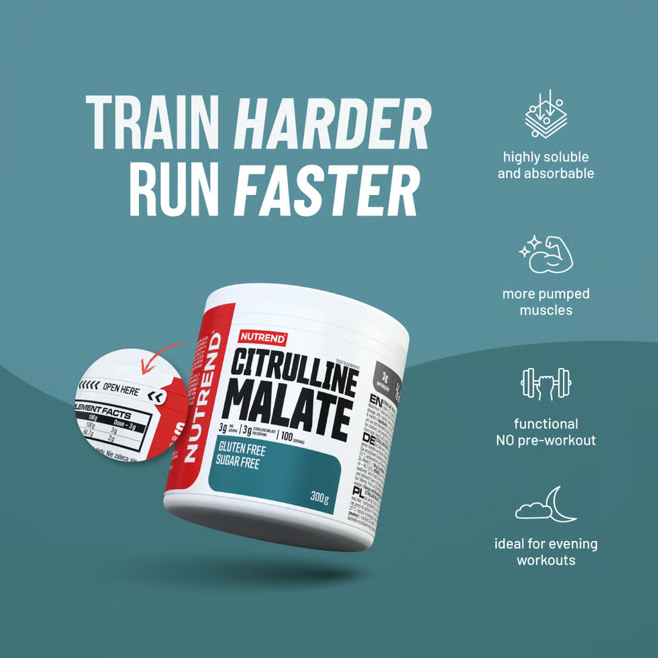 Nutrend Citrulline Malate 300 G - Orange N Mango Best Price in Abu Dhabi