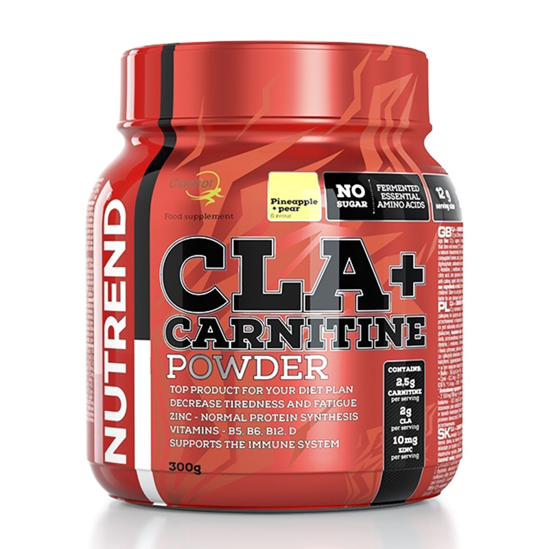 Nutrend CLA + Carnitine Powder 300G - Pineapple Pear Best Price in UAE