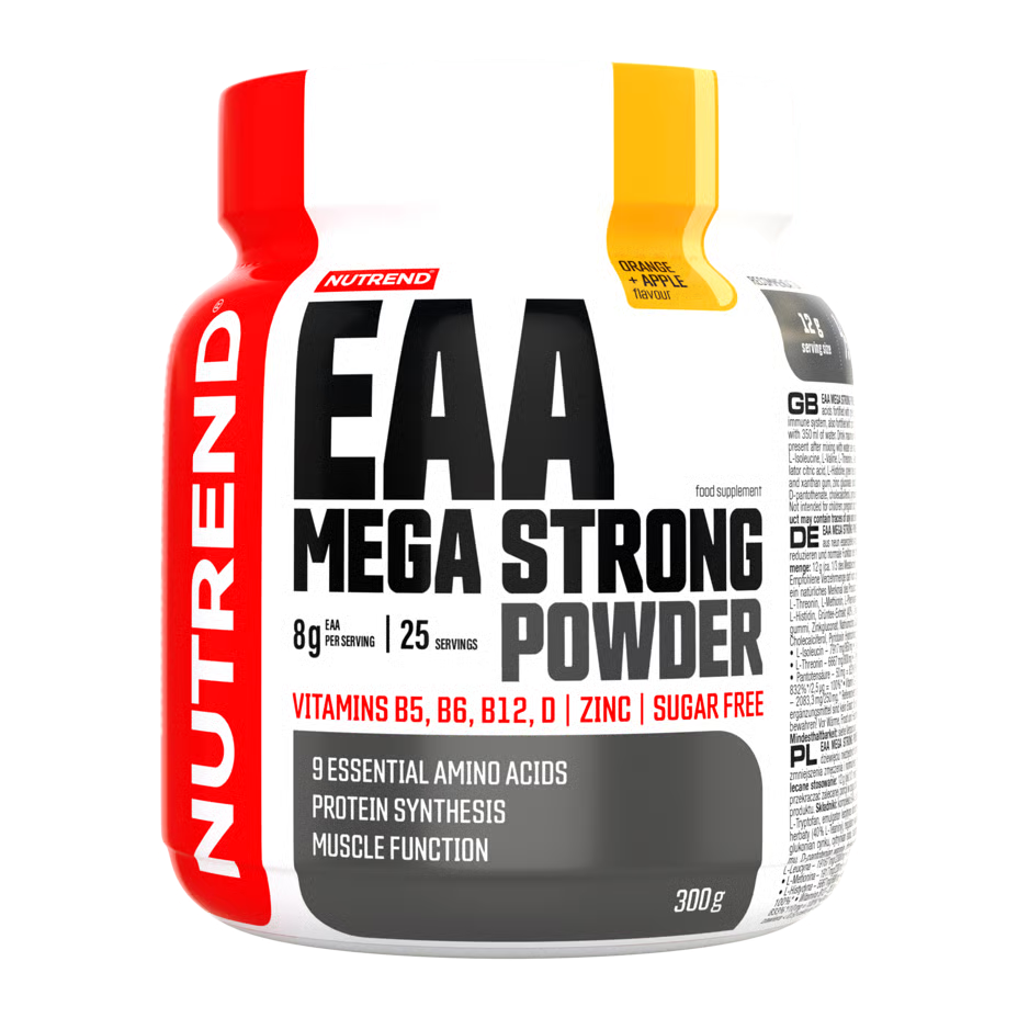 Nutrend EAA Mega Strong Powder 300 G - Orange N Apple