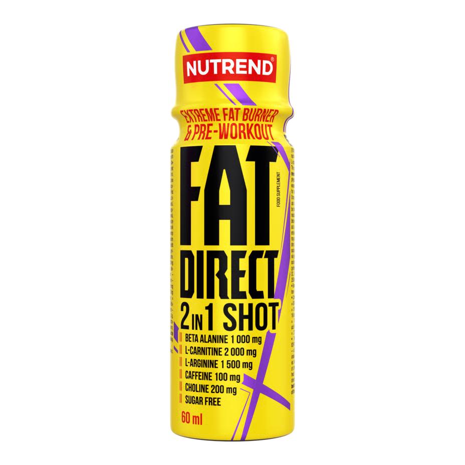 Nutrend Fat Direct Shot Pre Workout 60ml 20 Pcs in Box
