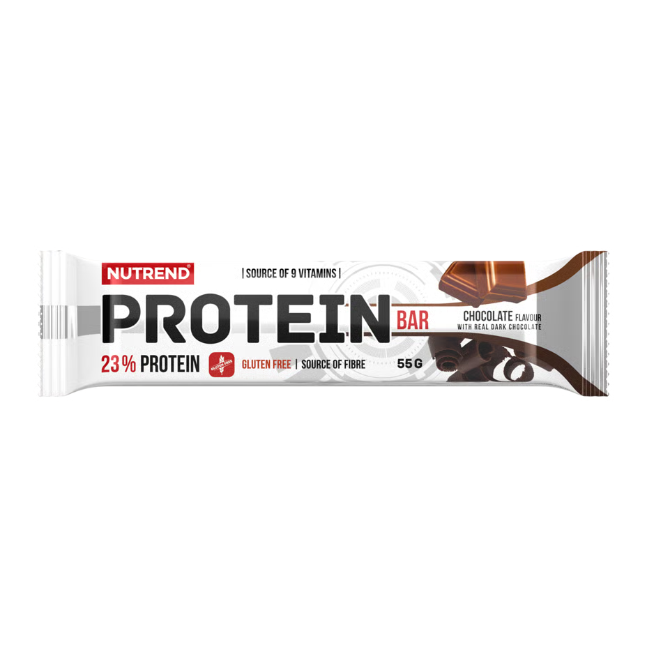 Nutrend High Protein Bar 55 G - Chocolate in Dark Chocolate x 10 Bars