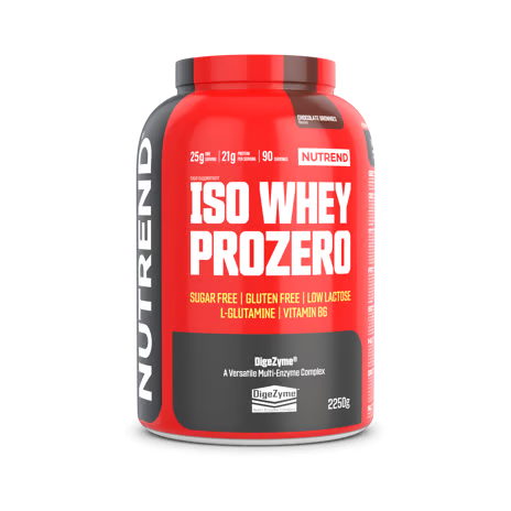 Nutrend ISO Whey ProZero 2250 G - Chocolate Brownies