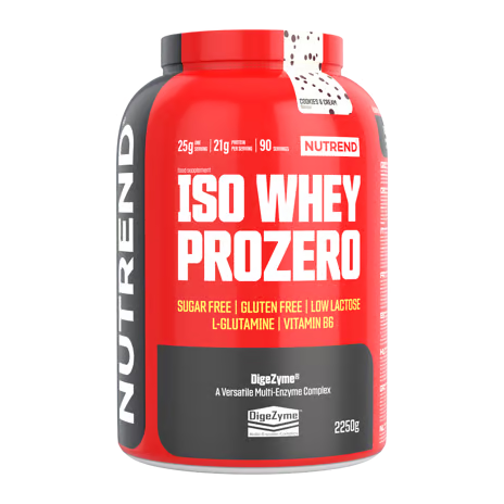 Nutrend ISO Whey ProZero 2250 G - Cookies N Cream