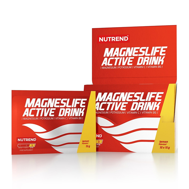 Nutrend Magneslife Active Drink 10x15 G - Lemon