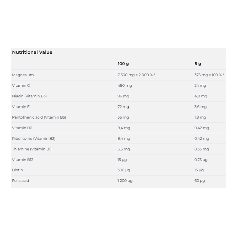 Nutrend Magneslife Instant Drink Powder 300 G - Orange Best Price in Al Ain