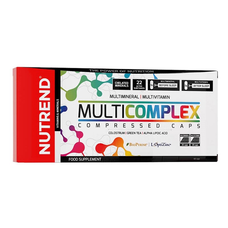 Nutrend Multicomplex Compressed 60 Caps