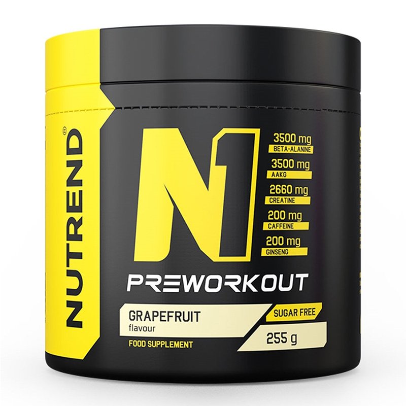 Nutrend N1 Pre-Workout 300 G - Grapefruit