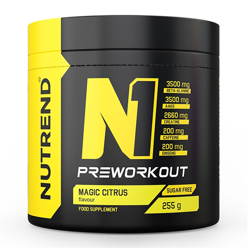 Nutrend N1 Pre-Workout 300 G - Magic Citrus