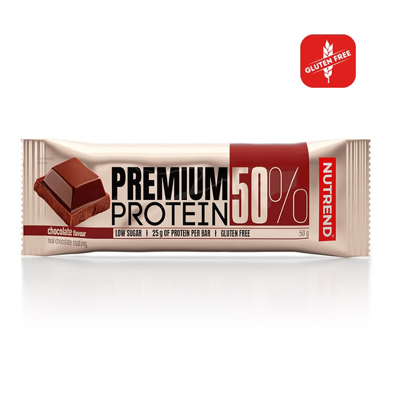 Nutrend Premium Protein Bar 50G - Chocolate Best Price in UAE