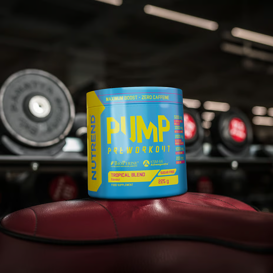 Nutrend Pump Pre Workout 225 G - Tropical Blend Best Price in Abu Dhabi