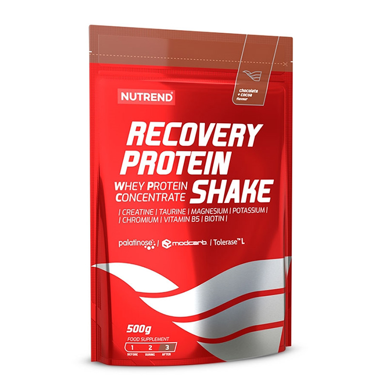 Nutrend Recovery Protein Shake 500 G - Chocolate Cocoa Best Price in UAE