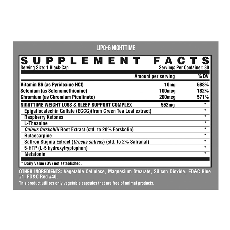 Nutrex Lipo 6 Black UC 60 Caps Best Price in UAE