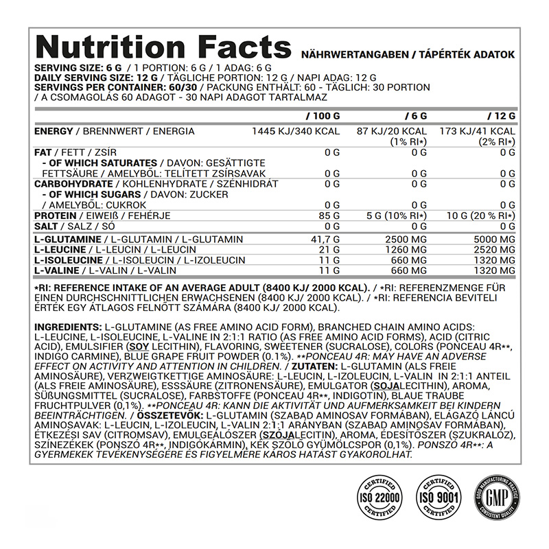 Nutriversum Flow BCAA + Gluta 360 G - Pear Best Price in Dubai