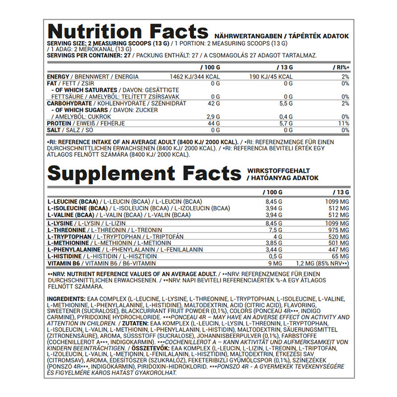 Nutriversum Flow EAA Amino Essential 360 G - Black Currant Best Price in Dubai