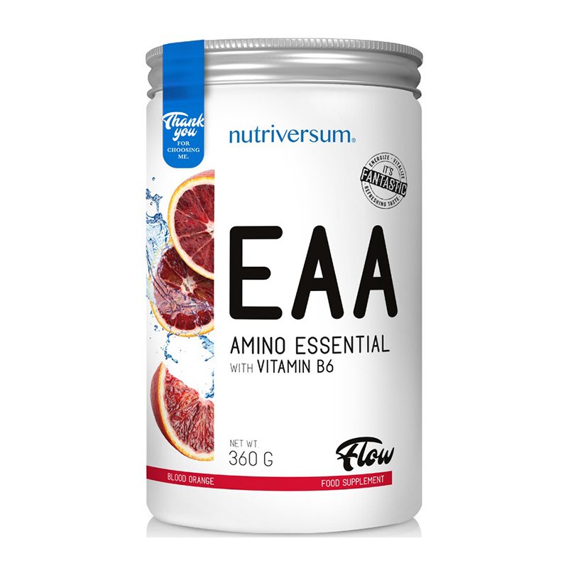 Nutriversum Flow EAA Amino Essential 360 G - Blood Orange