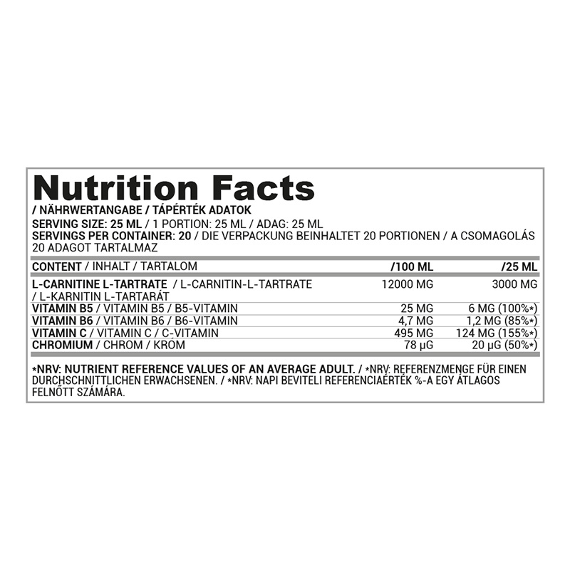 Nutriversum Flow L- Carnitine Liquid 500 ml - Pineapple Best Price in Dubai