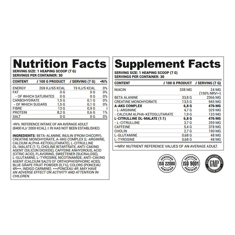 Nutriversum Flow PWO 2.0 210 G - Mango Maracuja Best Price in Dubai