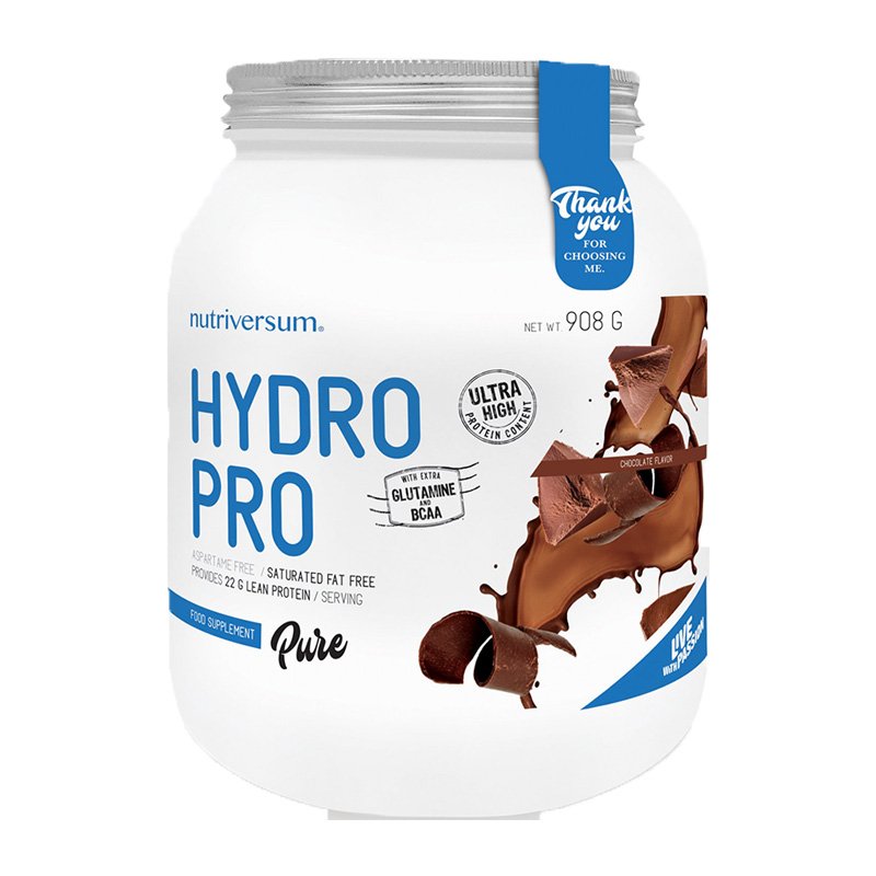 Nutriversum Pure Hydro Pro 908 G - Chocolate