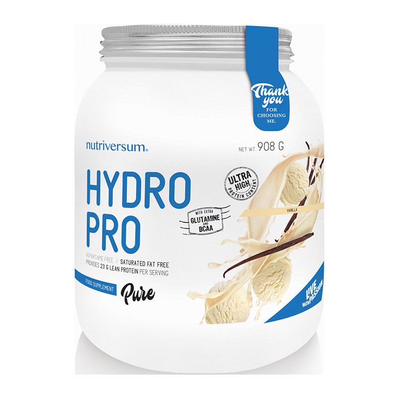 Nutriversum Pure Hydro Pro 908 G - Vanilla