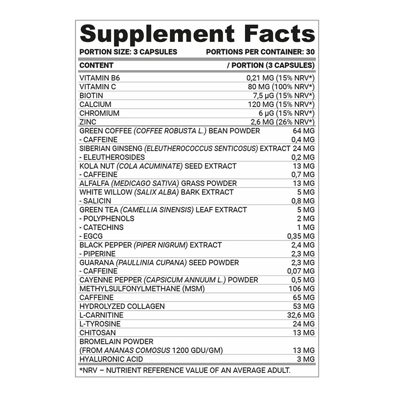 Nutriversum W Shape Thermo 90 Caps Best Price in Dubai