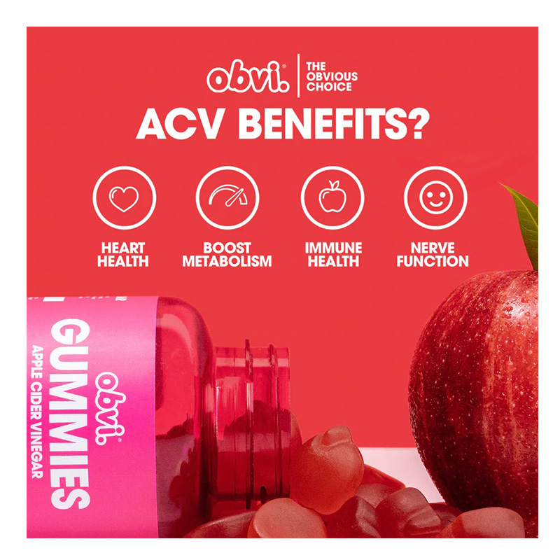 Obvi Apple Cider Vinegar Gummies 60 Best Price in Dubai