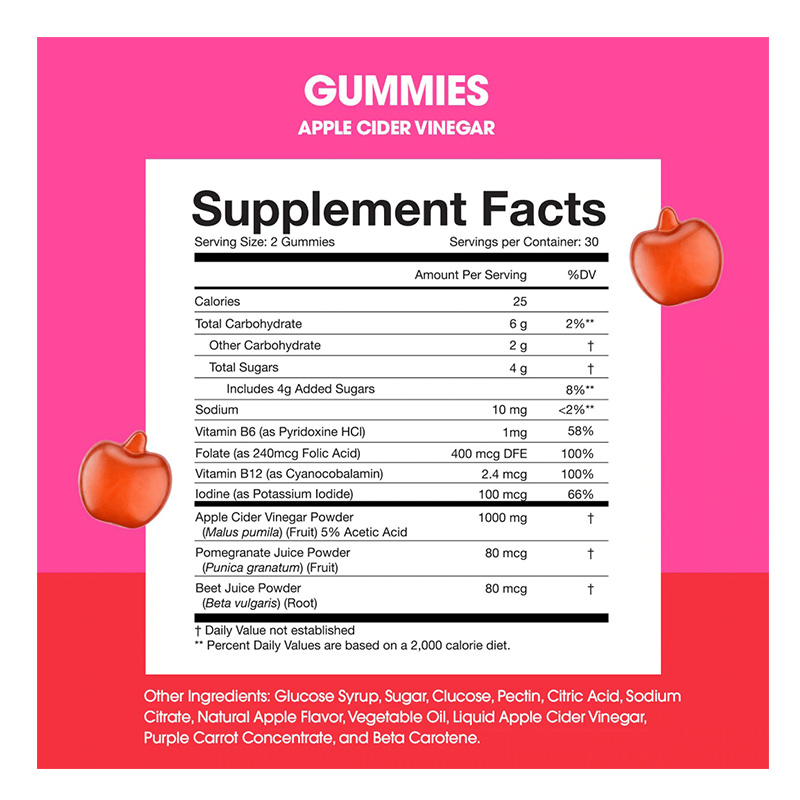 Obvi Apple Cider Vinegar Gummies 60 Best Price in Abu Dhabi