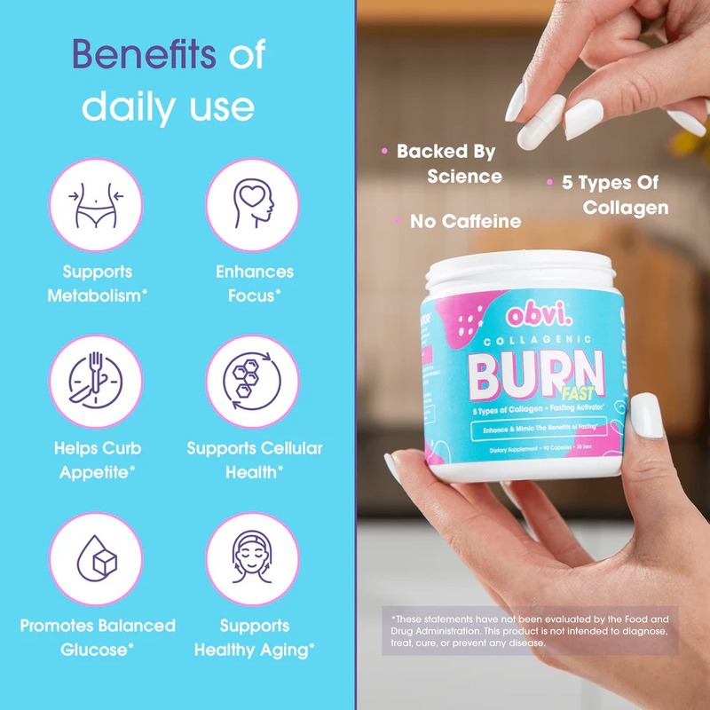 Obvi Collagenic Burn Fast Best Price in Sharjah